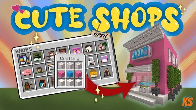 ادان فروشگاه کیوت ماینکرفت بدراک دانلود ادان Cute Shop اندروید